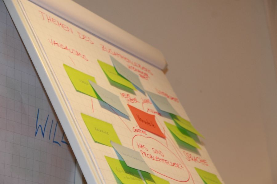 Sammlung der Themenfelder bei den Workshops Sammlung der Themenfelder bei den Workshops