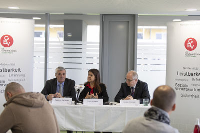 Pressekonferenz Servicebüro zusammen>wohnen<